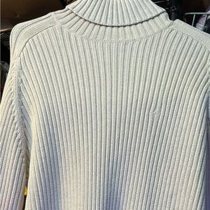 LG Nautica Turtle Neck Sweater, cream color.